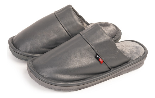 Pantufla Hombre Gris Michel Carbin