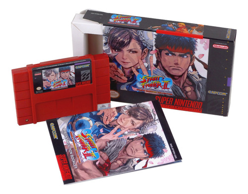 Super Street Fighter Ii 2 Collection Super Nintendo Completo
