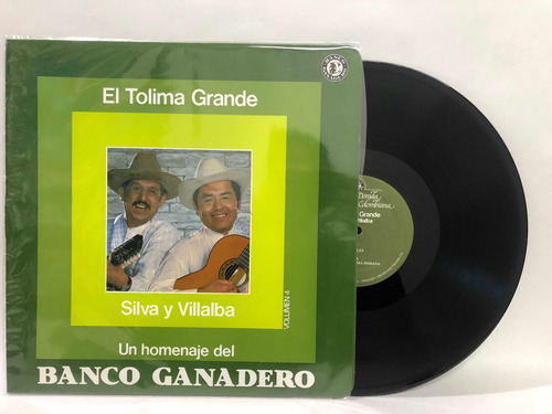 El Tolima Grande - Silva Y Villalba Vinilo Lp