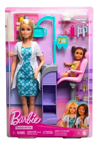 Muñeca de dentista Barbie DHB63o - Mattel