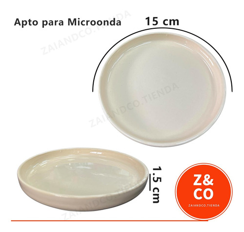 Taza Multifuncion Ceramica Vintage Vainilla 300ml + Plato Beige