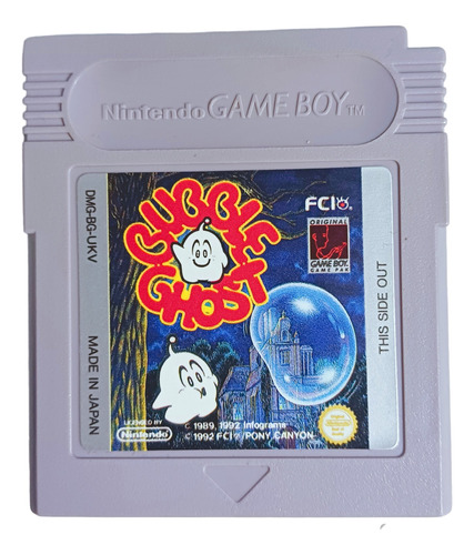 Bubble Ghost Game Boy 