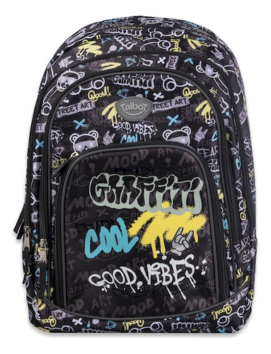 Mochila Espalda Talbot Graffiti 45cm 18 Pulgadas