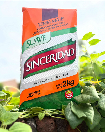 Yerba Mate Sinceridad Suave 2kg Tigre