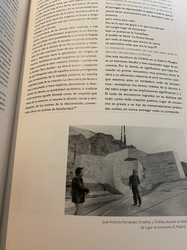 Chillida. Escultura. Escultor Vasco. Guipúzcoa. Libro. (Usado)
