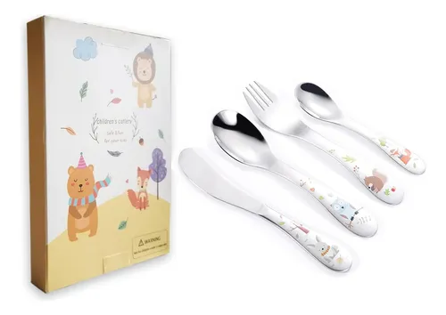 comprar Juego De Cubiertos Para 1, 4 Piezas, Cubiertos De Acero Inox