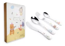 Comprar Juego De Cubiertos Para 1, 4 Piezas, Cubiertos De Acero Inox