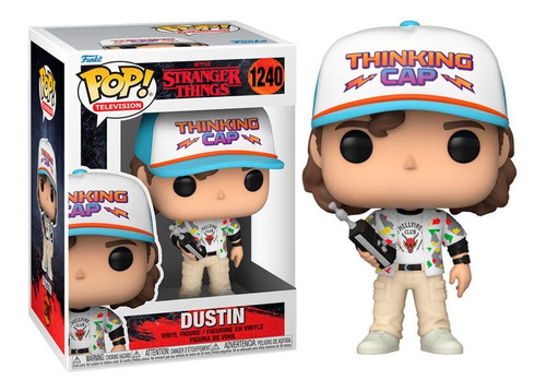 Stranger Things Dustin Funko Pop Figura De Coleccion