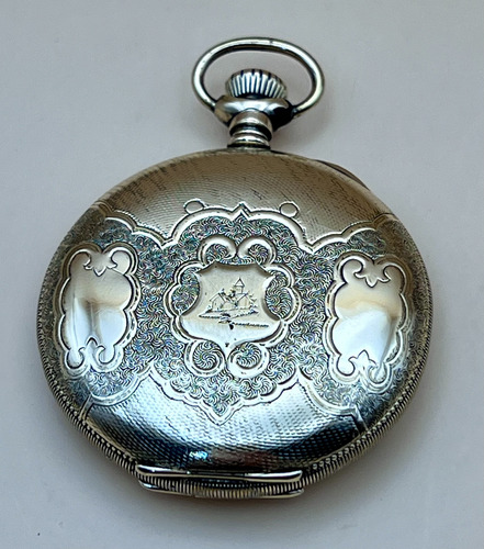 Antiguo Reloj De Bolsillo Elgin Natl Watch Co Usa 1900#0153 (Usado)