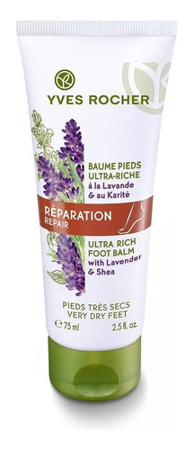 Crema Reparadora Pies Yves Rocher Lavanda 75 Ml