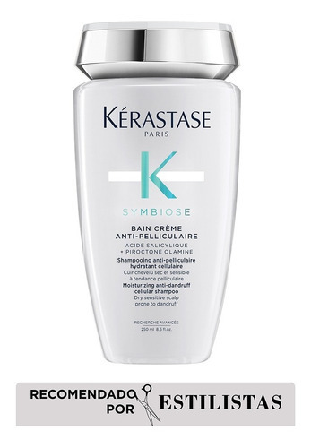  Bain Creme Anti-pelliculaire Kérastase Anticaspa 250ml Symbiose