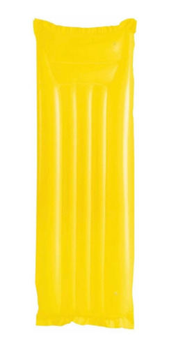 Colchon Flotador Inflable Piscina Sencillo 189x69 +inflador