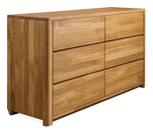 Imagen 4 de 9 de Cómoda En Madera Natural 100% Maciza Roble Ref: Maciza56