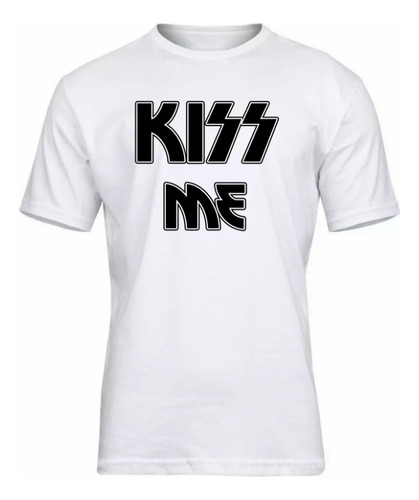 Remera  Kiss Me - Diseño Único En Razzolo.moda