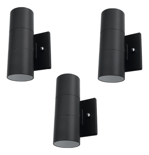 Luminaria Ade-019 Pared Doble Base 2x Gu10 3 Piezas