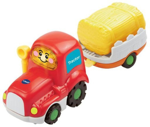 Baby Vtech Tut Tut Bólido Con Remolque Aitor Tractor 