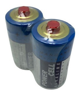 2 Bateria Pila Alkalina D Powercell 6509 1 Xavi