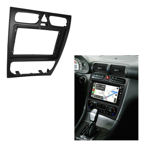 Fascia De Radio De Coche Para Benz C Class W203 02-04 Dvd St