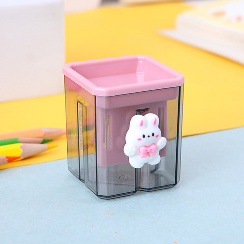 Bonito Afilador Doble De Dibujos Animados Para Niños