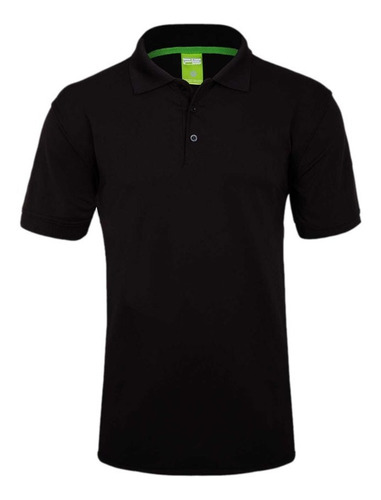 Playera Tipo Polo Playerytees Swiss Piqué Elastano 901 6pz