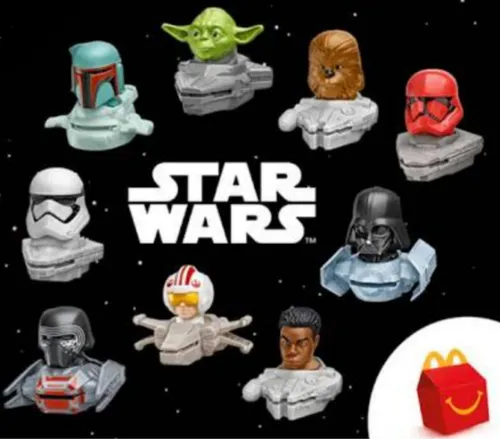 Juguetes de mcdonalds star wars sales