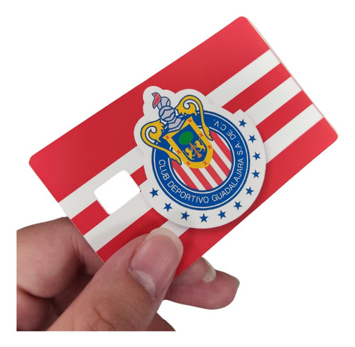 Stickers Cover Tarjeta De Crédito Débito Chivas