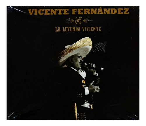 Vicente Fernández - La Leyenda Viviente - Cd Disco Digipack