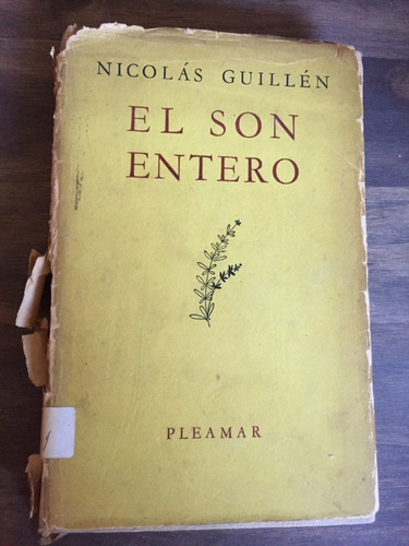 Libro El Son Entero - Nicolás Guillén - Oferta