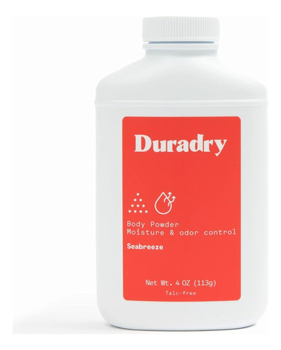 Duradry Polvo Corporal Control De Humedad Y Mal Olor 113g