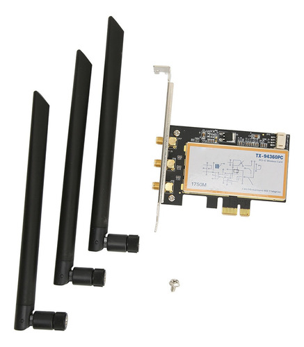 Adaptador De Alta Velocidad Pcie Wifi Card X1 Network 1750 M