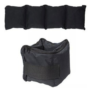 Imagen 2 de 7 de Tobilleras C Peso 2kg X Uni Reforzadas Regulables Fitnessgym