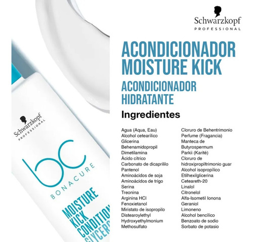 Acondicionador Schwarzkopf Bc Bonacure Moisture Kick 200ml