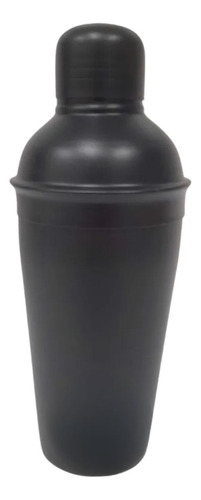 Coqueteleira De Aço Inox Preta 500ml Preto