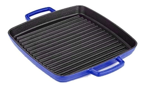 Sarten Grill Parrilla Comal Antiadherente 28cm Acero Fundido