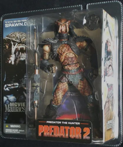 McFarlane Movie Maniacs 6 Predator 2 City Hunter Deluxe 7
