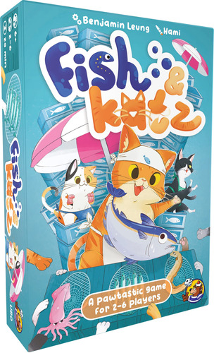 Heidelbär Games Fish & Katz - Juego Familiar - Heidelbär Ga