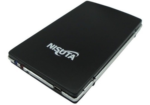 Nisuta Gaveta Carry Externo 2.5  Aluminio Usb 2.0 Bla Ppct