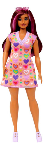 Barbie Ken Fashionistas 207 Morena Latina Curvy Linha 2023