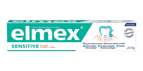 Pasta Dental Elmex Sensitive En Crema 110 G