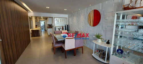Imagem 10 de 30 de Apartamento Com 3 Dormitórios À Venda, 143 M² Por R$ 900.000,00 - Pitangueiras - Guarujá/sp - Ap3281