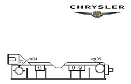 Tanque De Plastico Para Radiador De Caravan Voyager 96-00