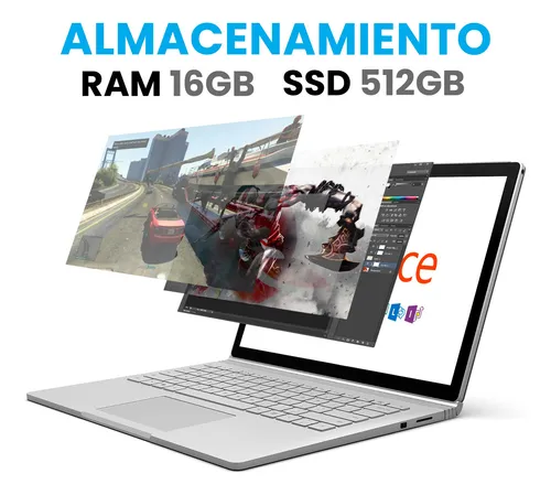 Microsoft surface book i7 512gb 16gb ram deals