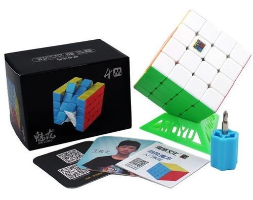 Cubo Rubik Moyu Meilong 4x4 M Lubricante Mercado Cubos