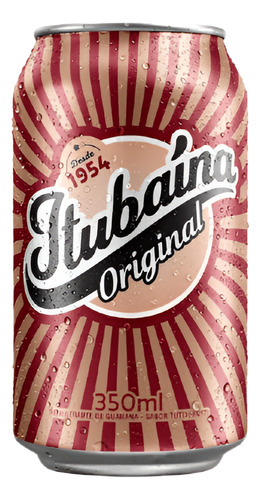 Kit 12 Lata Tubaina Refrigerante Itubaina 350ml Original