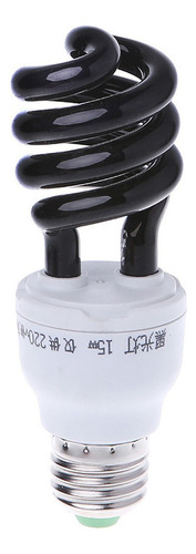 I E27 5/15/20w Uv Ultravioleta Fluorescente Luz Negra Cfl