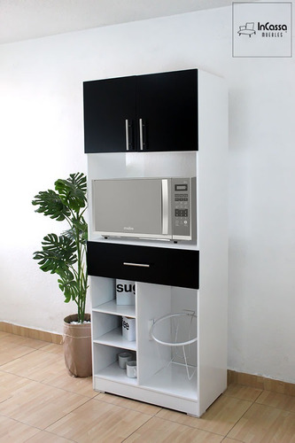 Alacena Para Microondas Minimalista Mod Coruña Para Cocina