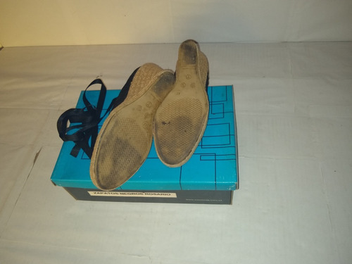 Zapatos Dama Viamo Escotado Liso Talle 36 Excelente !!!