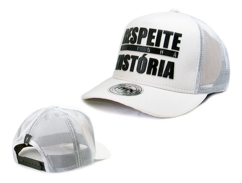 Boné Hype Aba Curva Snapback Com Regulagem