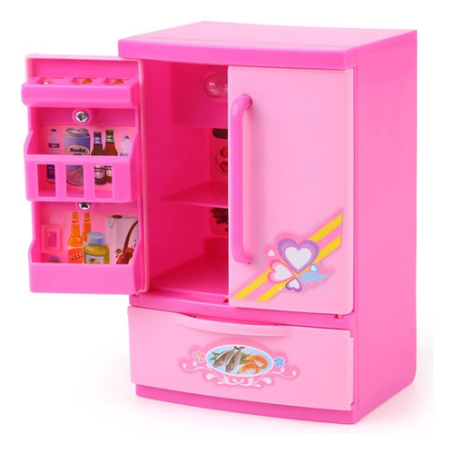 Mini Heladera Juguete Pequeño Heladera Niños Juguete
