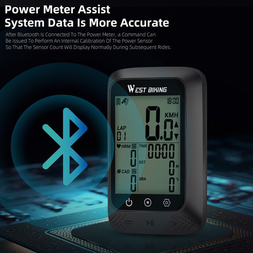 Velocímetro Inalámbrico Cycle Gps Computer Ipx7